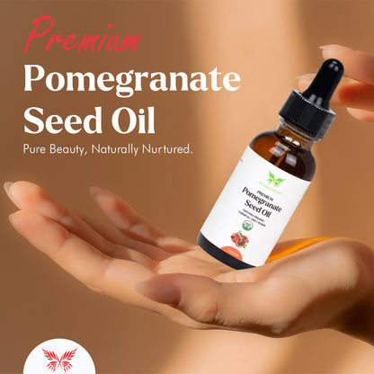 USDA Organic Pomegranate Seed Oil (1 Oz)